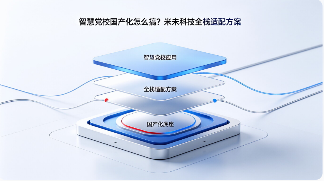 智慧党校国产化怎么搞？米未科技全栈适配方案